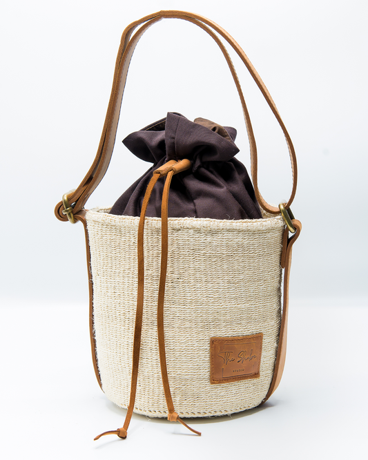 Brown Wahura Bucket Bag