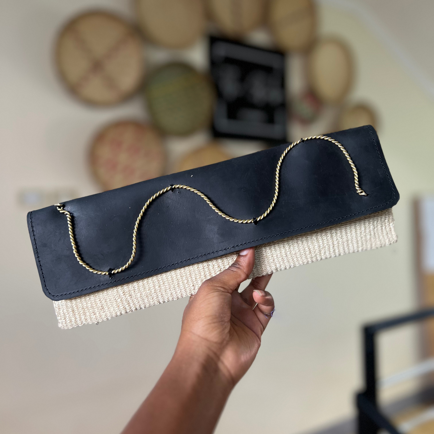 S. Fuma Clutch- White